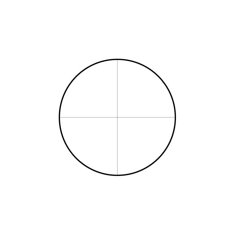 Omegon Sökare 9x50 sökarteleskop, svart