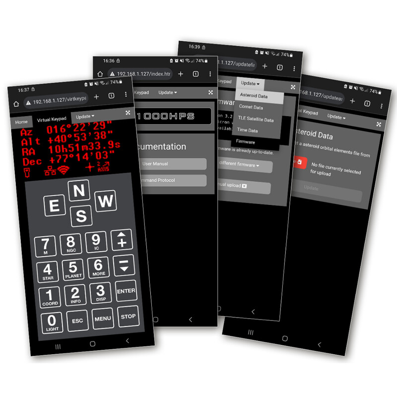 10Micron Montierung GM 3000 HPS GoTo