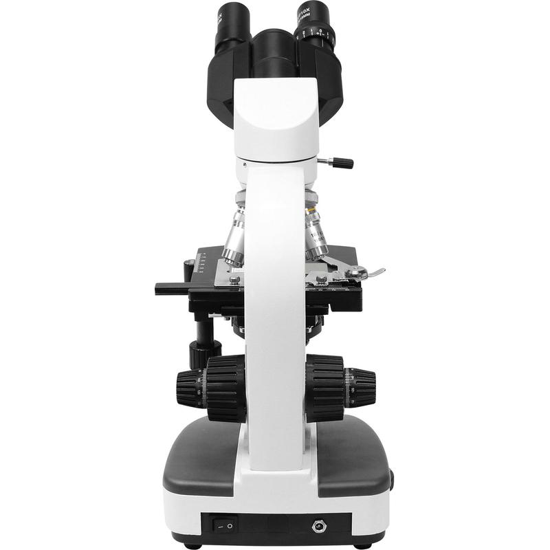Omegon Set microscop , Binoview, 1000x, LED, accesorii pentru preparate, carte de microscopie