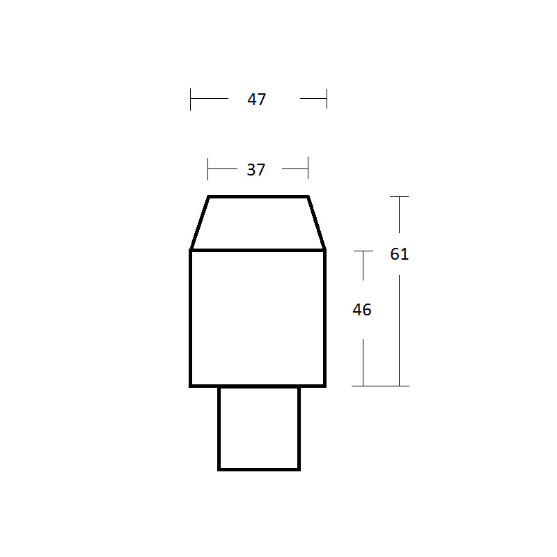 Omegon Adapter projekcyjny 2" ze złączem T2