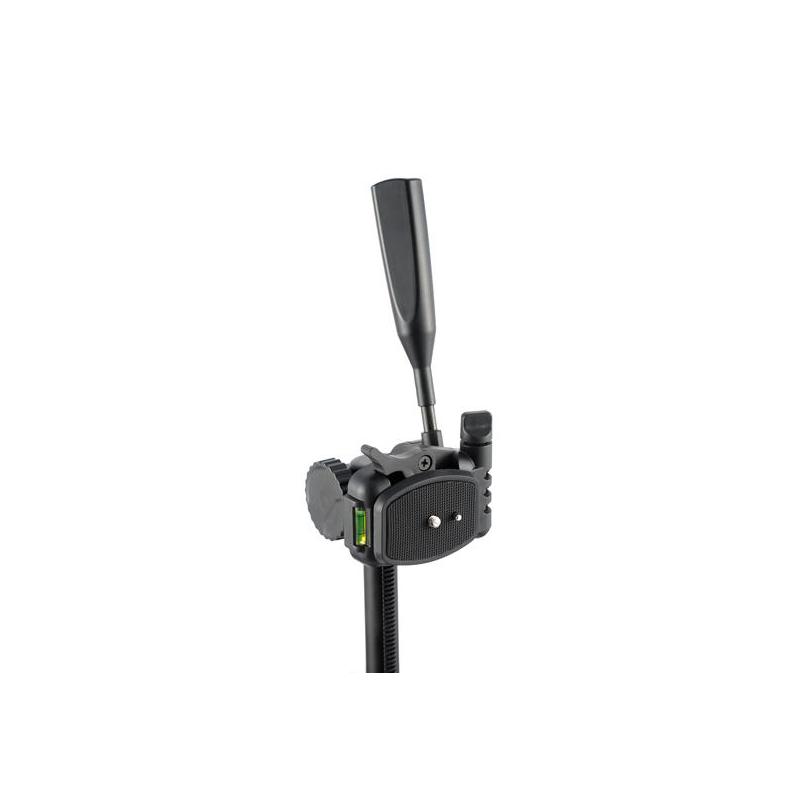 Omegon aluminium tripod with tilt head, black