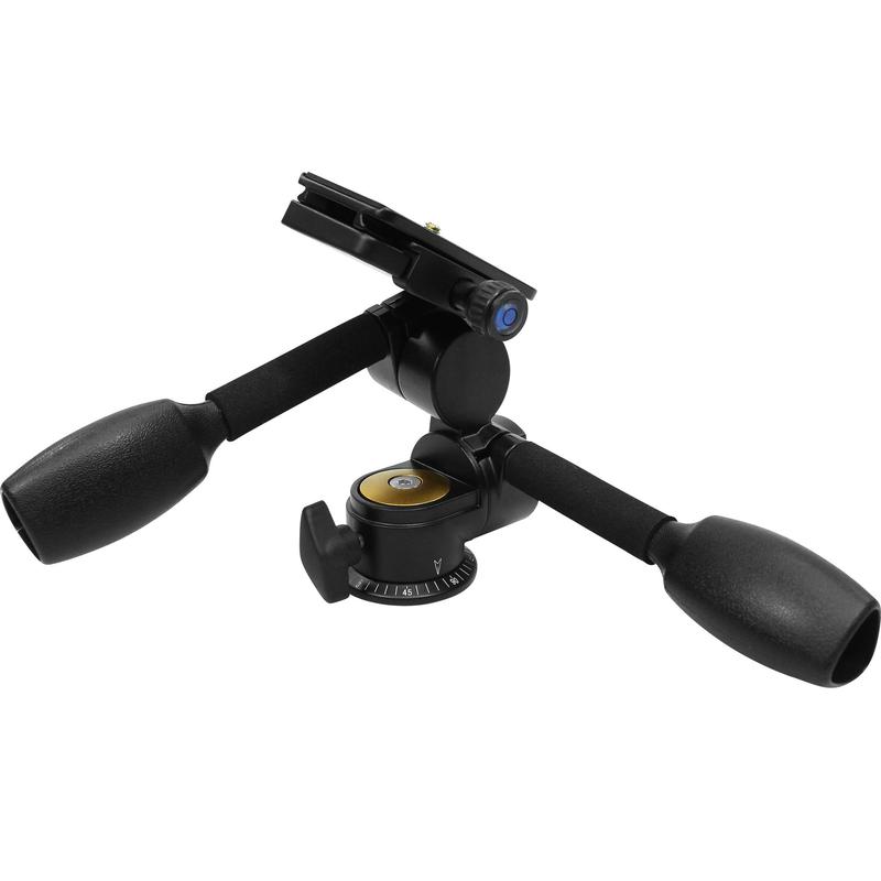 Omegon Testa Panoramica 3-Wege-Neiger Pro Stativ-Panoramakopf PD80