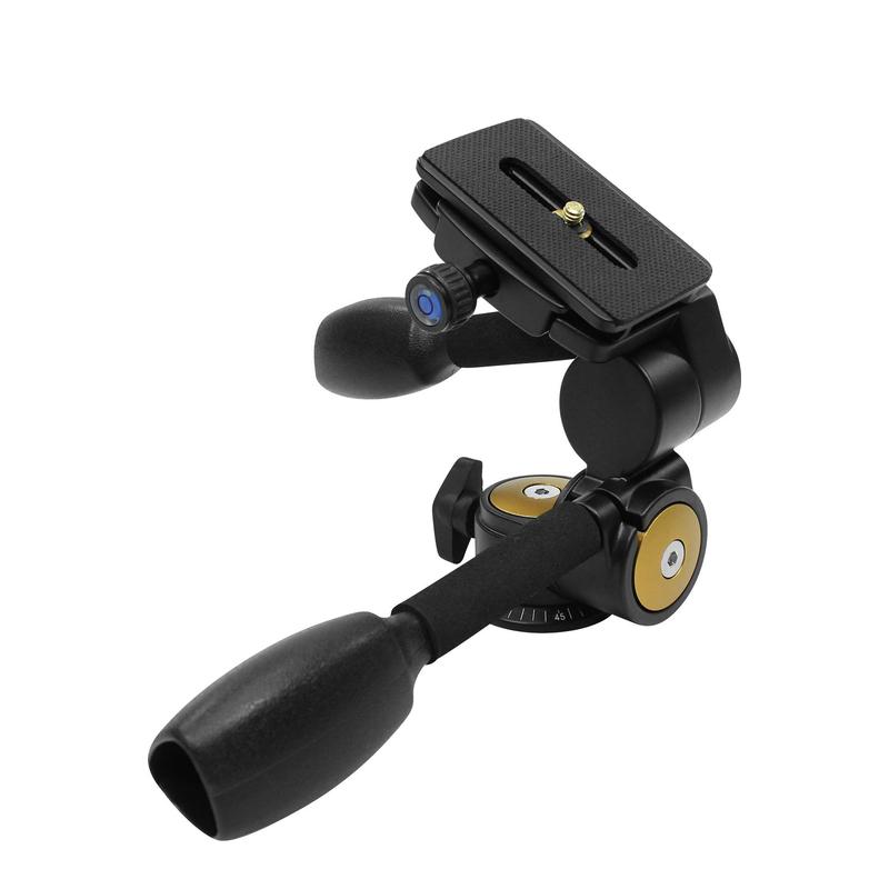 Omegon 3-way-panheads 3-Wege-Neiger Pro Stativ-Panoramakopf PD80