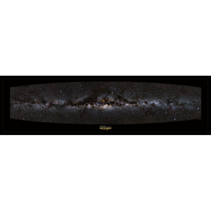 Affiche Omegon Poster panoramique de La Voie Lactée