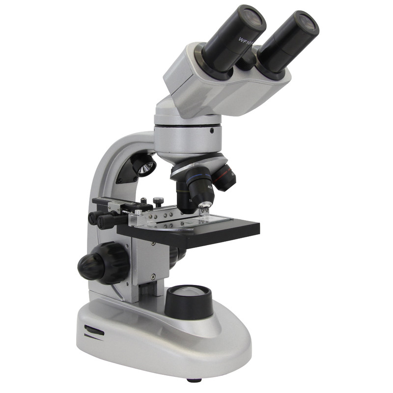 Omegon Microscopio Binofield, 40x-800x, LED