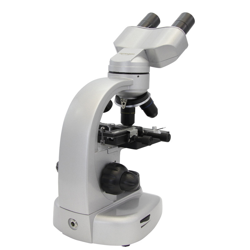 Omegon Microscopio a visione binoculare, 40x-800x, LED