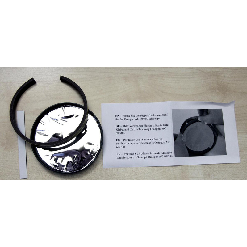 Omegon Solfilter solar filter, 60-80mm