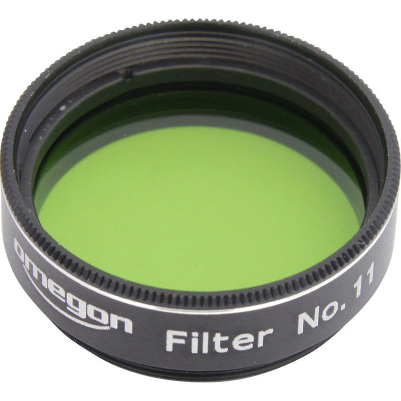 Omegon filtro colorato #11 giallo-verde 1,25''