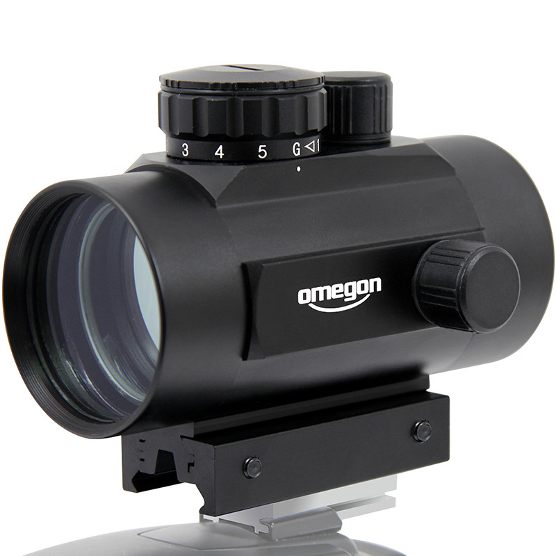 Omegon Chercheur point rougr avec adaptateur pour griffe de DSLR