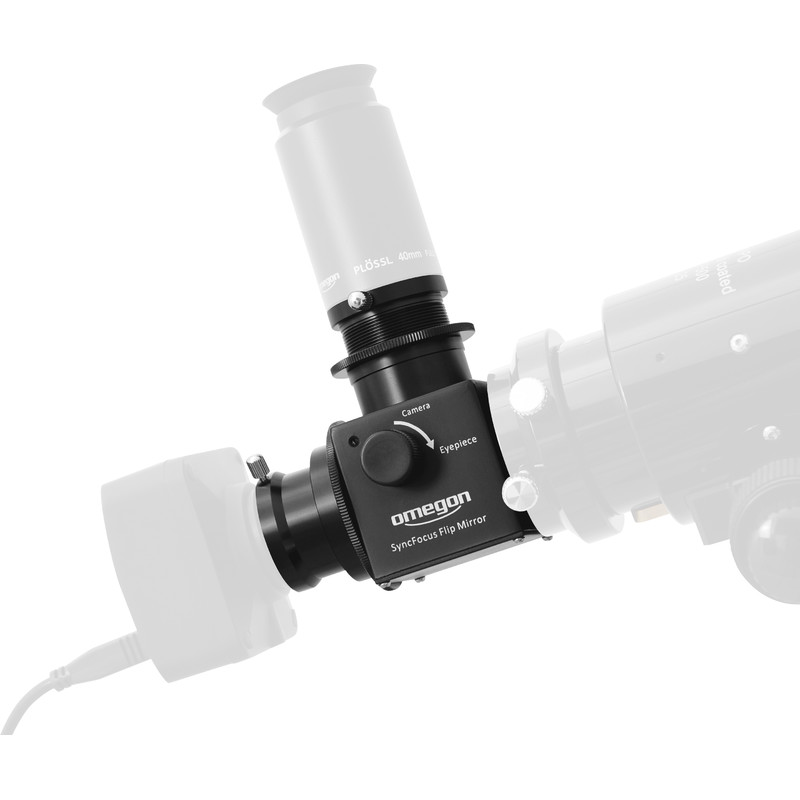 Omegon Comutador de espelho Syncfocus (para câmaras planetárias)