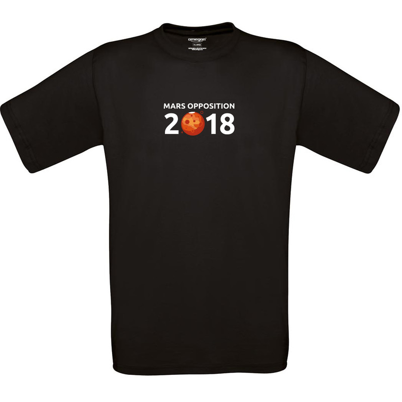 T-shirt Mars Opposition 2018 - Storlek 2XL svart
