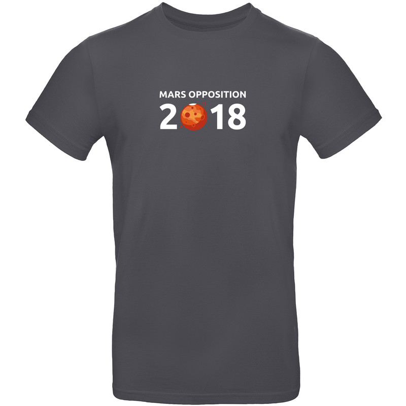 T-shirt Mars Opposition 2018 - Storlek 2XL grå