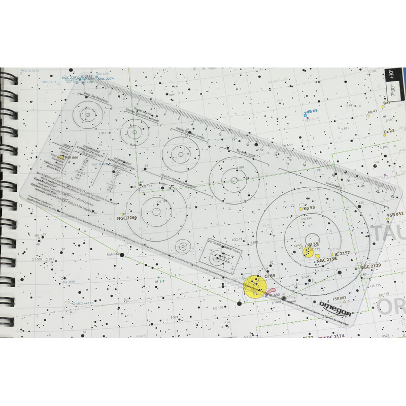 Omegon Linjal för radiant