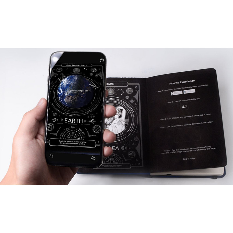 AstroReality EARTH AR Notizbuch