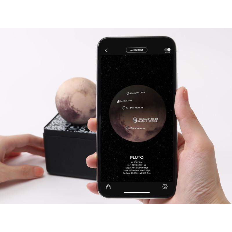 AstroReality Reliefglobus PLUTO Classic