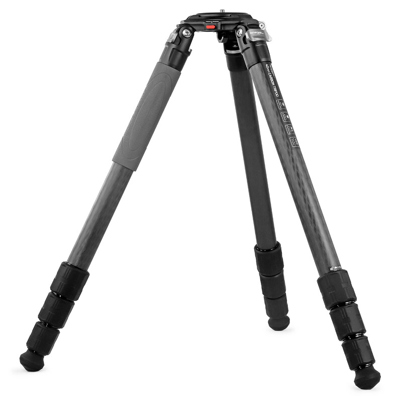 Omegon Tripé de carbono Pro 40 mm