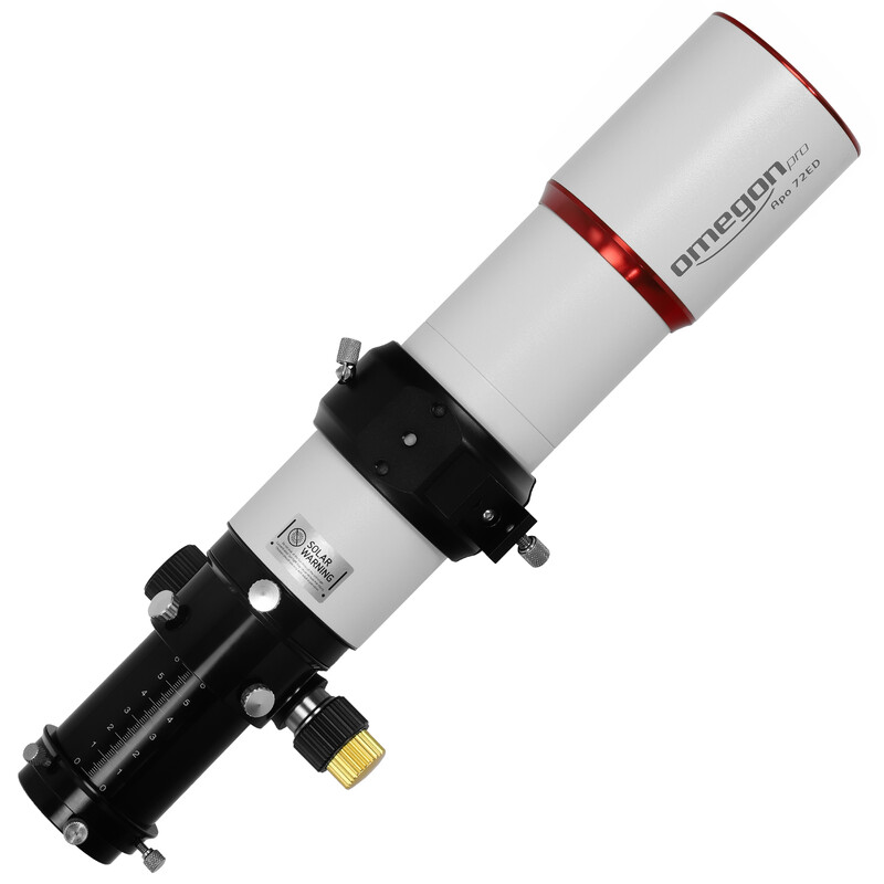 Omegon Apokromatisk refraktor Pro APO AP 72/400 Dubbel OTA