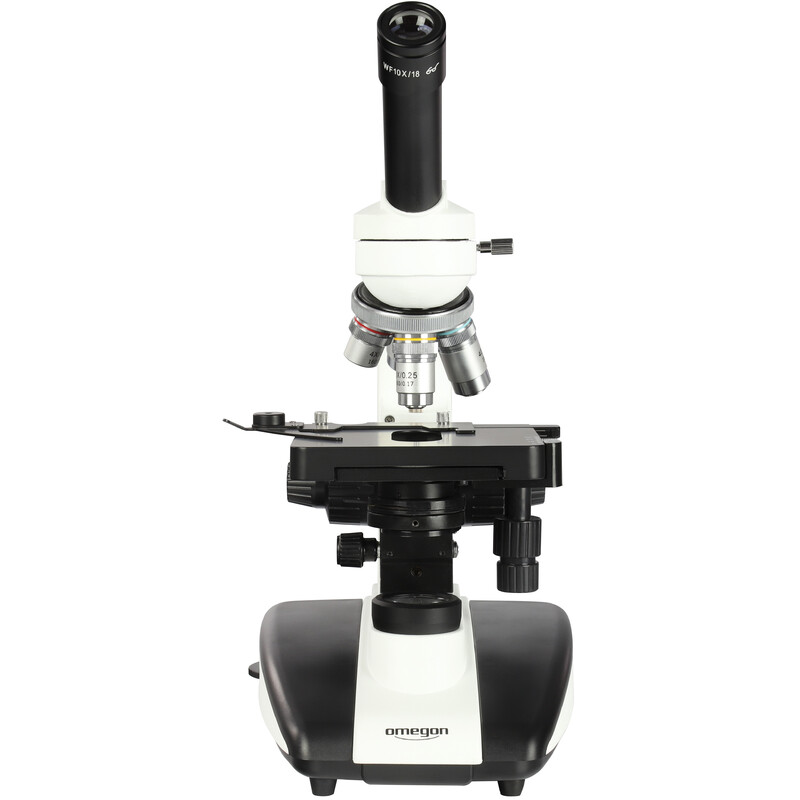 Omegon BioMon Microscope 40x-1000x, LED