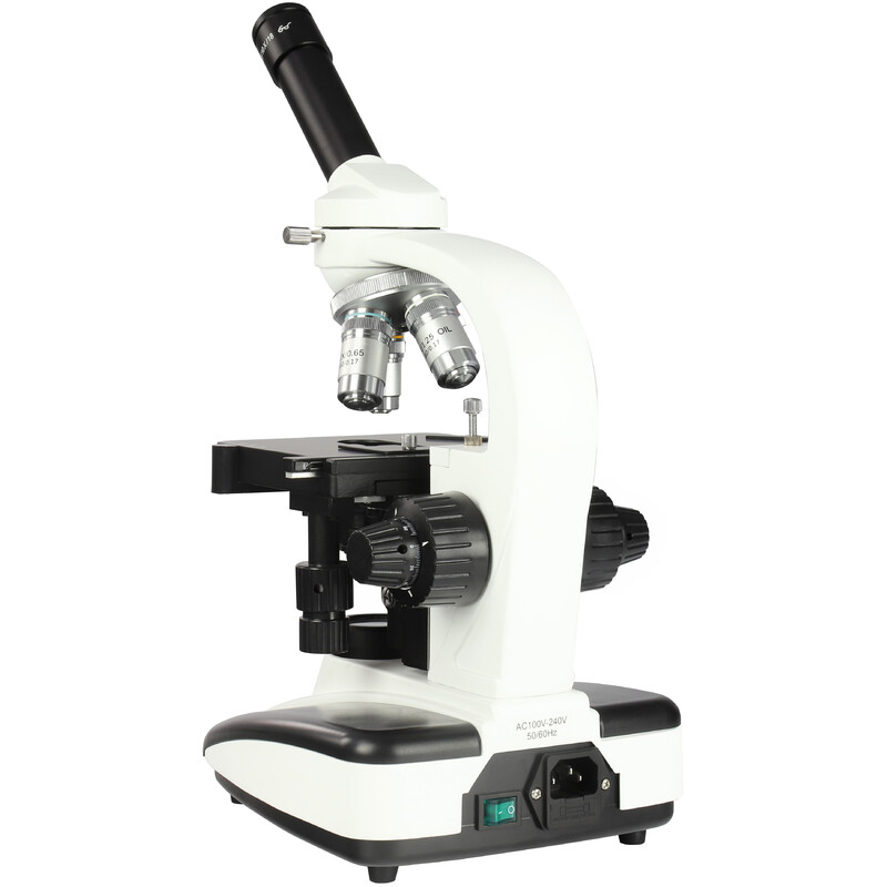 Omegon Microscopio BioMon, 40x-1000x, LED