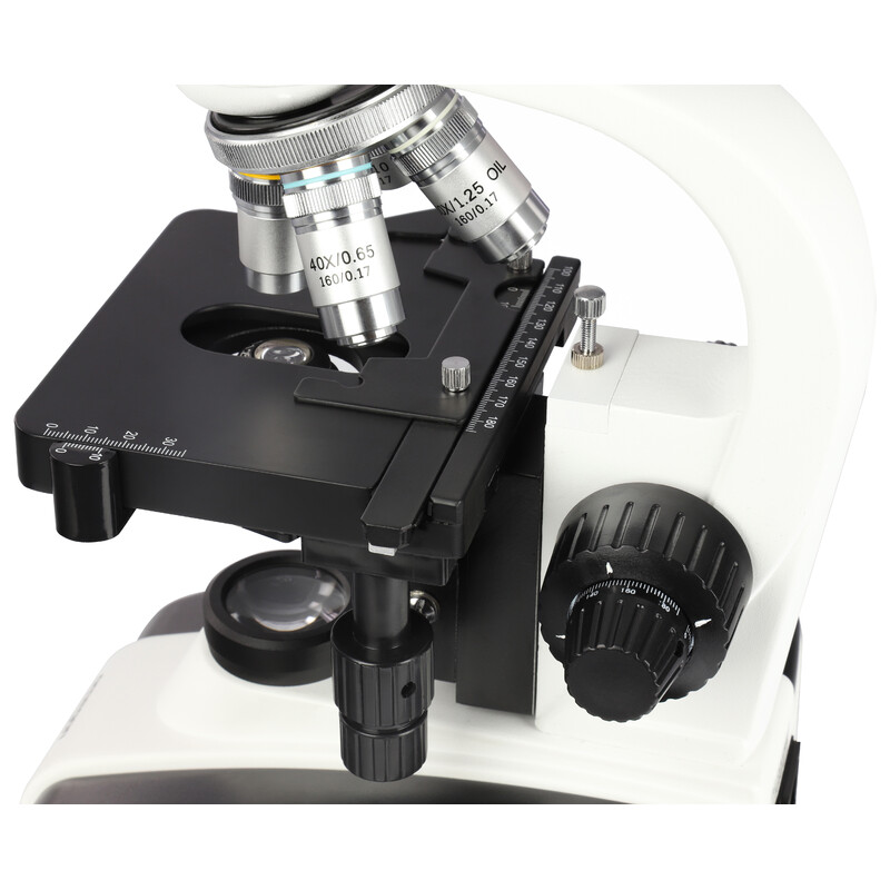 Omegon BioMon Microscope 40x-1000x, LED