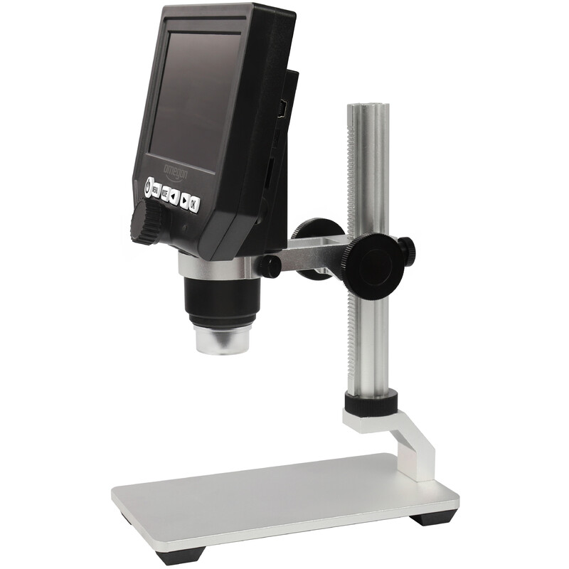 Omegon Microscópio Stereomikroskop Digistar, 600x, LED, Naturforscher-Set