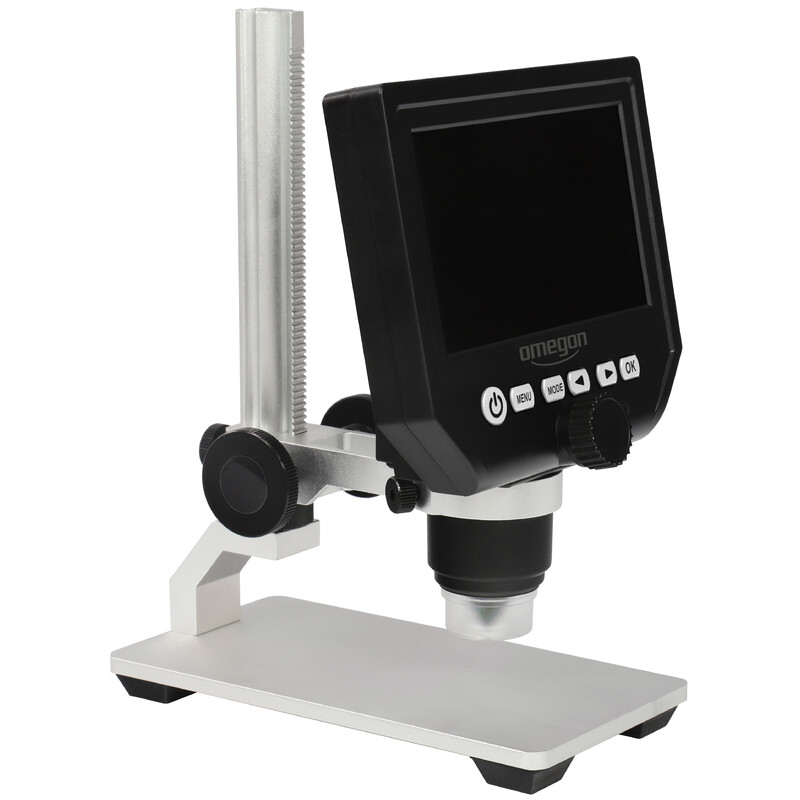 Omegon Microscópio Stereomikroskop Digistar, 600x, LED, Naturforscher-Set