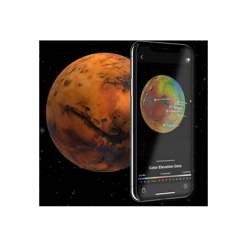 AstroReality Reliefglobus MARS Pro