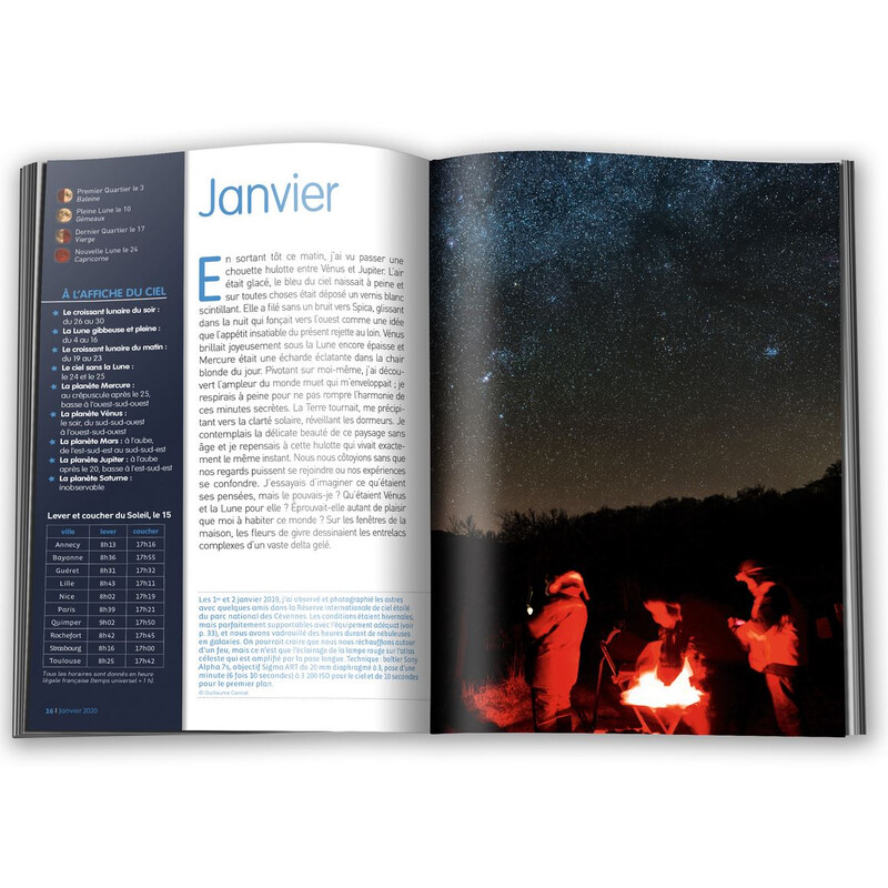 Amds édition  Jahrbuch Le Ciel à l'oeil nu en 2020