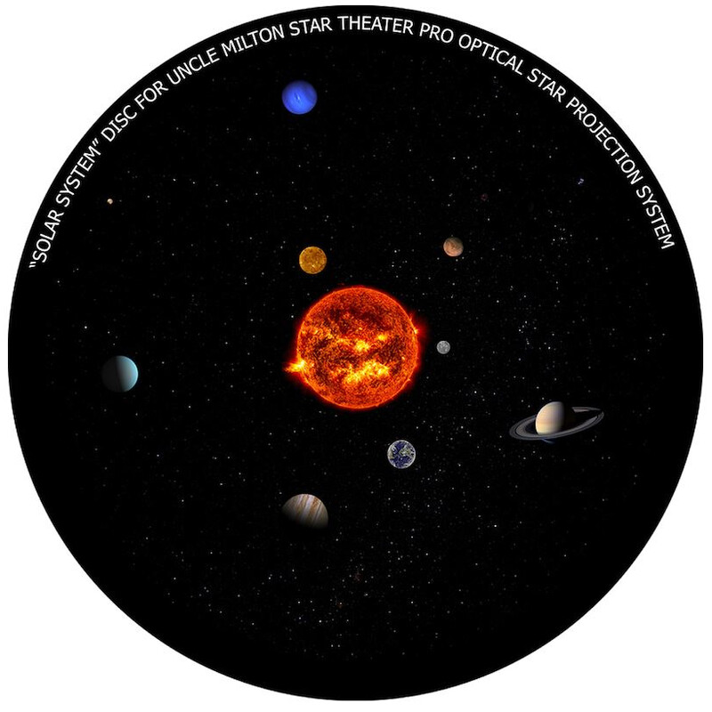 Omegon Disc for the Star Theater Pro with Solar System Design