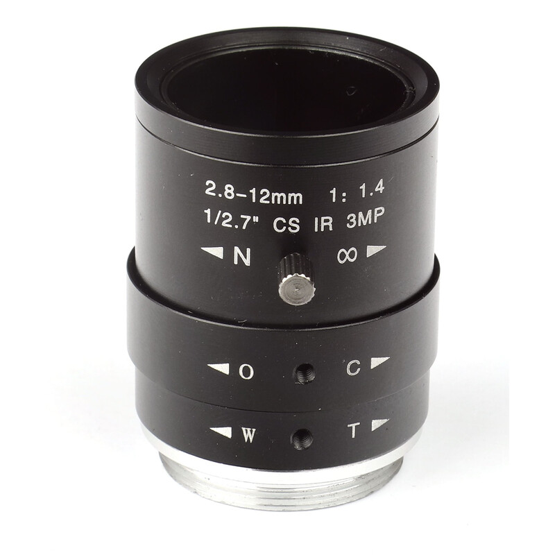 Omegon Obiectiv CS-Mount 2.8-12mm f/1.4