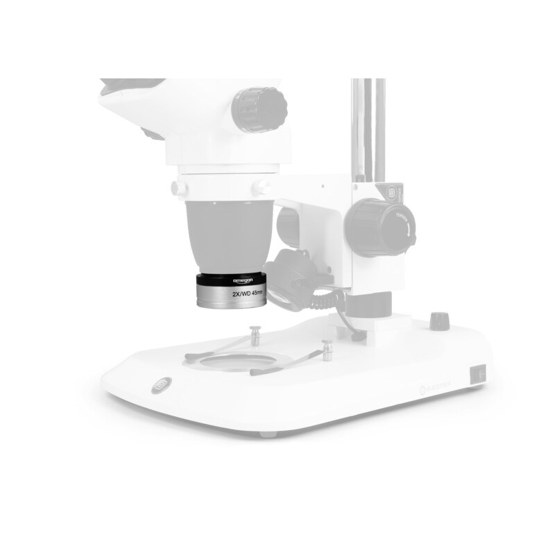 Omegon objetivo Mikroskop-Vorsatzlinse 0.5x mit Adapter