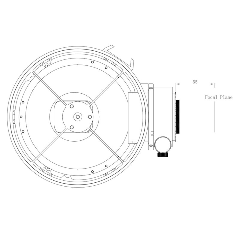 Omegon Telescópio Pro Astrograph N 150/420 OTA