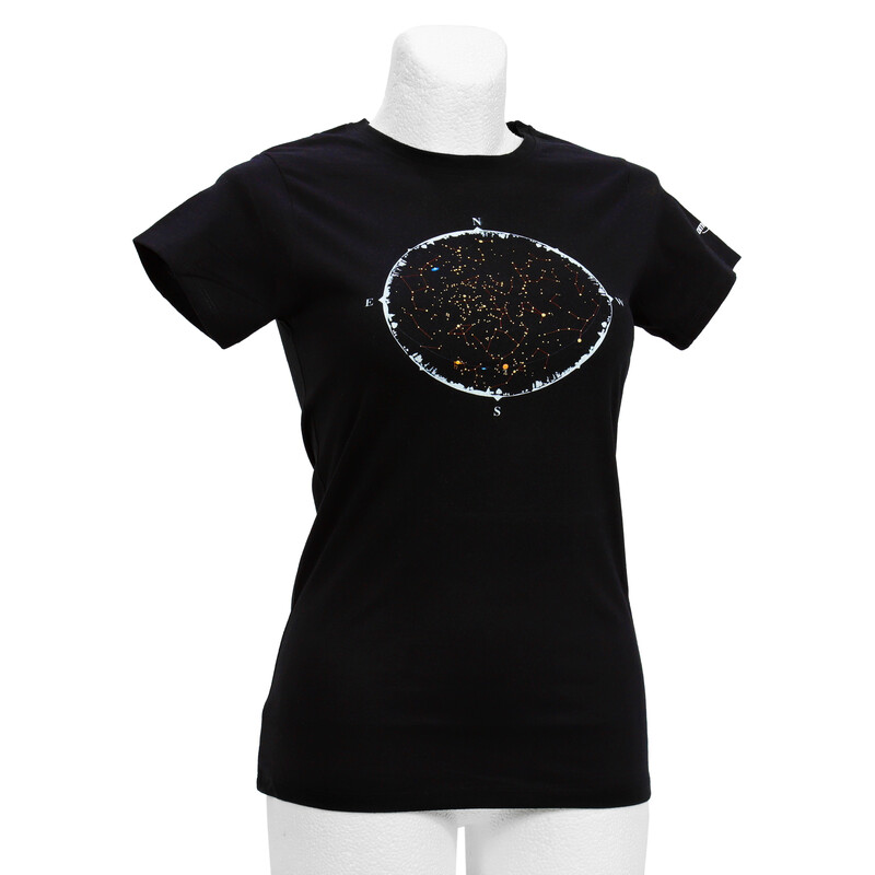 Omegon T-Shirt de mulher Starmap - Tamanho L