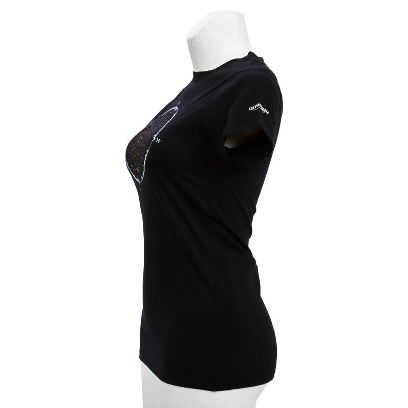 Omegon T-shirt sterrenkaart, voor vrouwen, maat 2XL