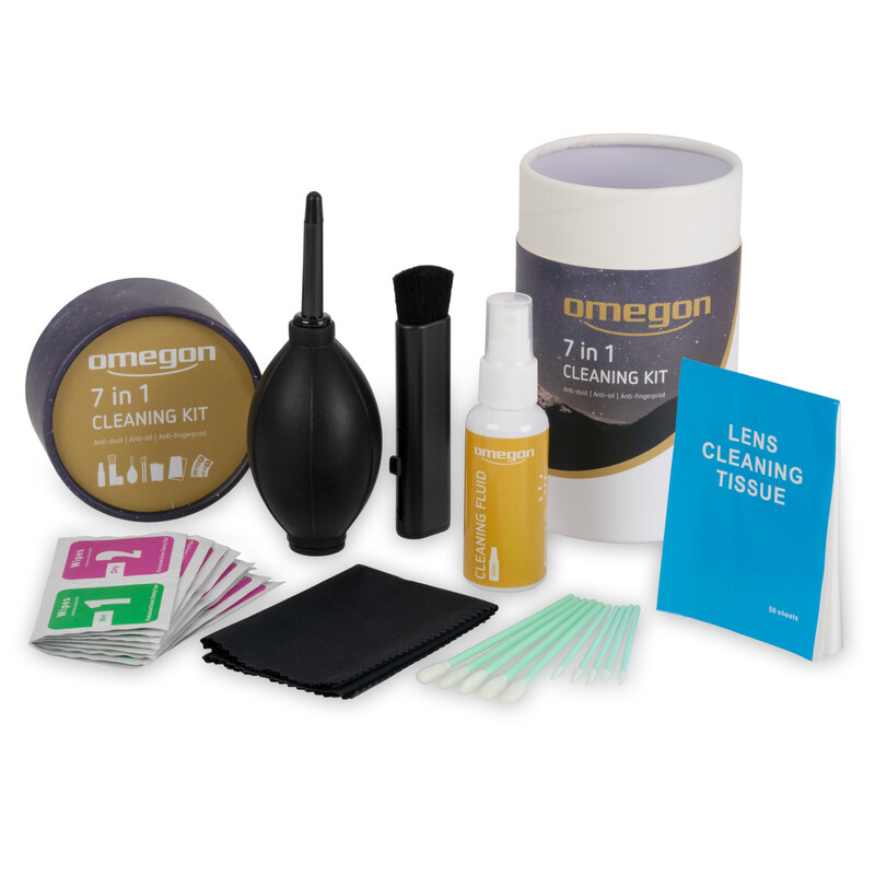 Omegon Set de curățare optică 7 în 1