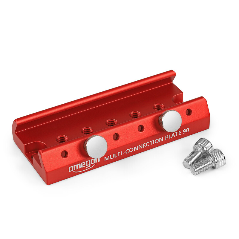 Omegon Rail de montage pour chercheur pour 72/400 Quintuplet APO