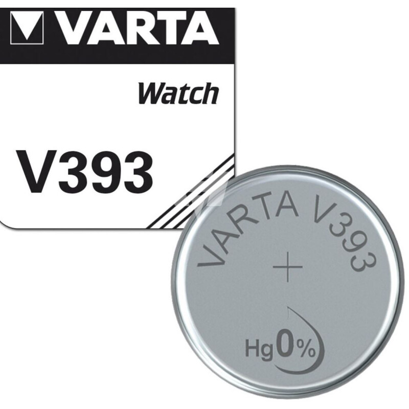 Varta V393 klockbatteri 1,55V