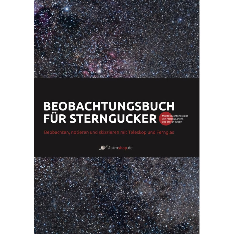 Astroshop Livro de observações para os exploradores de estrelas
