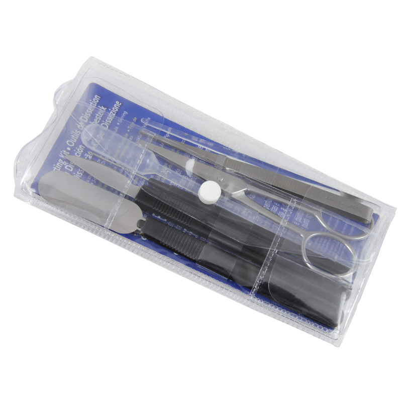 Omegon Set microscop , Binoview, 1000x, LED, accesorii pentru preparate, carte de microscopie