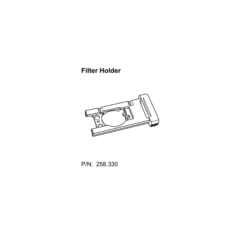 SCHOTT Leerer Filterhalter für KL, für Einlegefilter Ø = 28mm