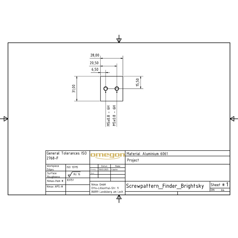 Omegon Lornetka Brightsky 30x100 - 90°