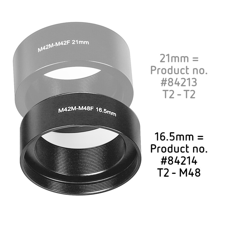 Omegon Adapter 16,5 mm