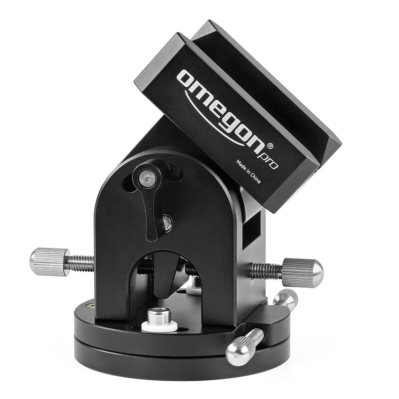 Omegon Montatura Segugio Tracker Set mit Kugelkopf, Deluxe Polhöhenwiege und Polsucher