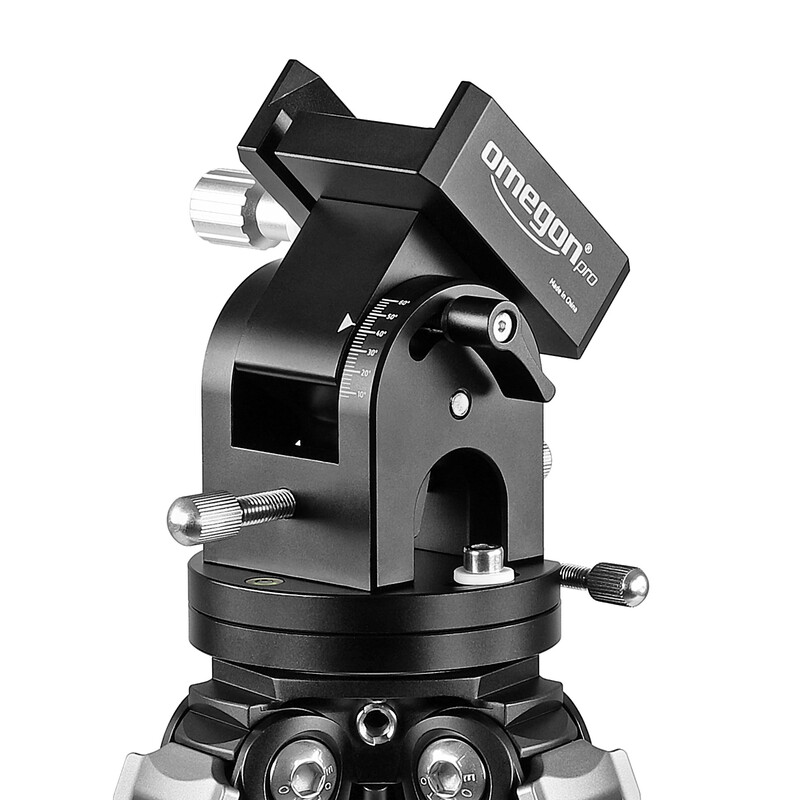 Omegon Base ajustável à altura do polo Deluxe