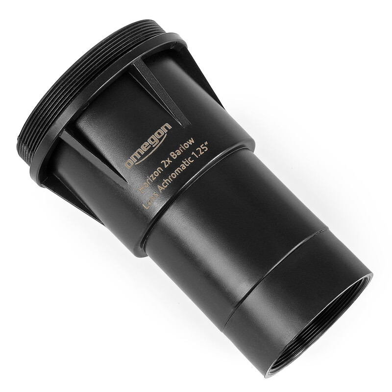 Omegon 2x barlow lens, achromatic, 1.25" T2