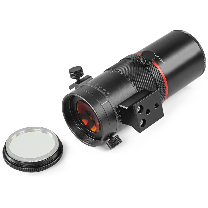 Omegon apokromatisk refraktor Pro APO DoubleED AP 40/180 Sixtuplet OTA