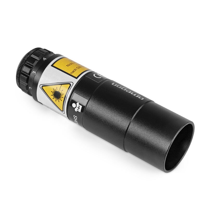 Omegon Laserkollimator Newton 1,25” med siktruta Rev. B