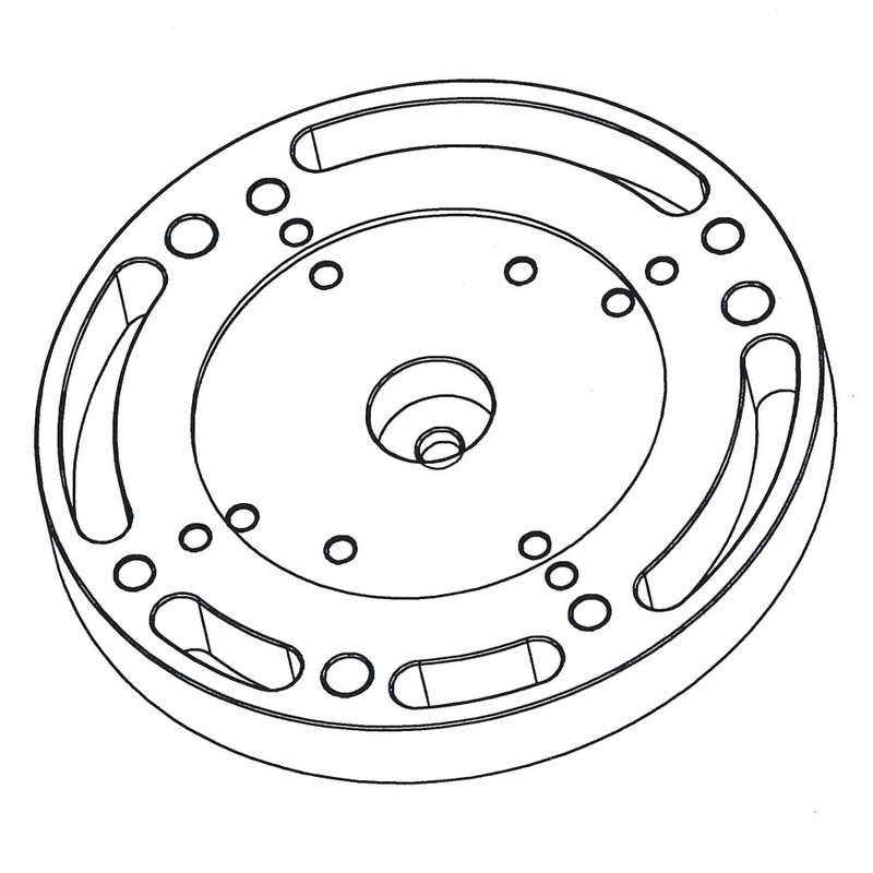 Omegon Adaptor de montare iOptron pentru coloană Pro