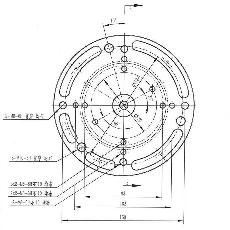 Omegon Adaptador de montagem iOptron para coluna Pro