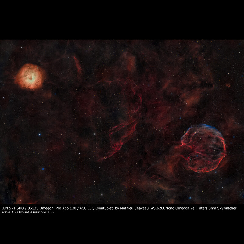 Omegon Refractor apochromat Pro APO 130/650 ED3Q OTA